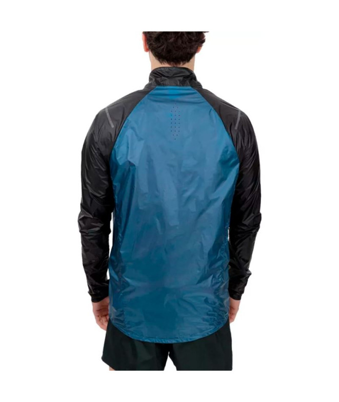 Chaqueta de Running Mizuno Aero Azul Hombre