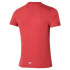 Camiseta de Fitness Mizuno RB Logo Rojo teja Hombre