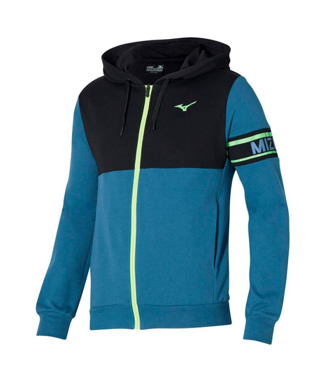 Casaco Fitness Mizuno de Sweat Blue Homem