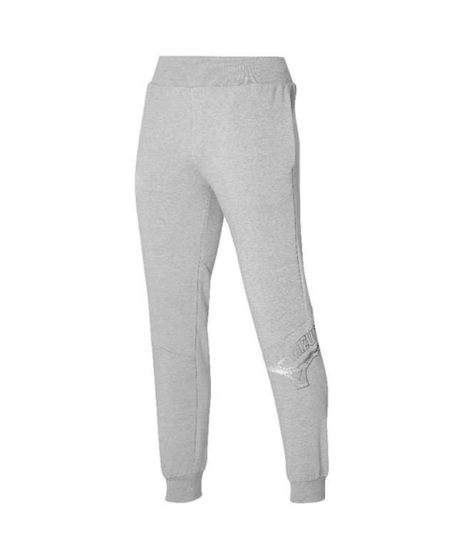 Pantalons by Fitness Mizuno RB Sweat Gris Homme