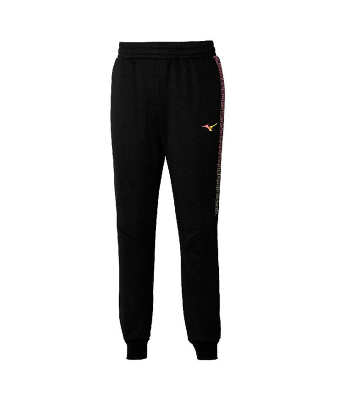 Pantalons Running Mizuno par Release Sweat Black femme