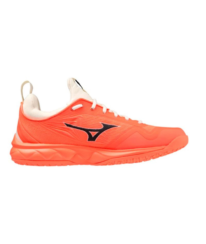 Chaussures par Volley-ball Mizuno Wave Luminous 2 Fluor Orange