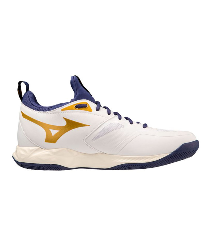 Chaussures Volley-ball Mizuno de Wave Dimension White