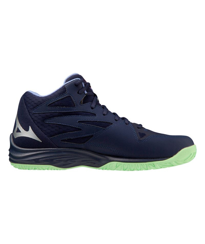 Chaussures de Volley-ball Mizuno Thunder Blade Z Mid Blue