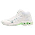Zapatillas de Voleibol Mizuno Wave Voltage Mid Blanco Mujer