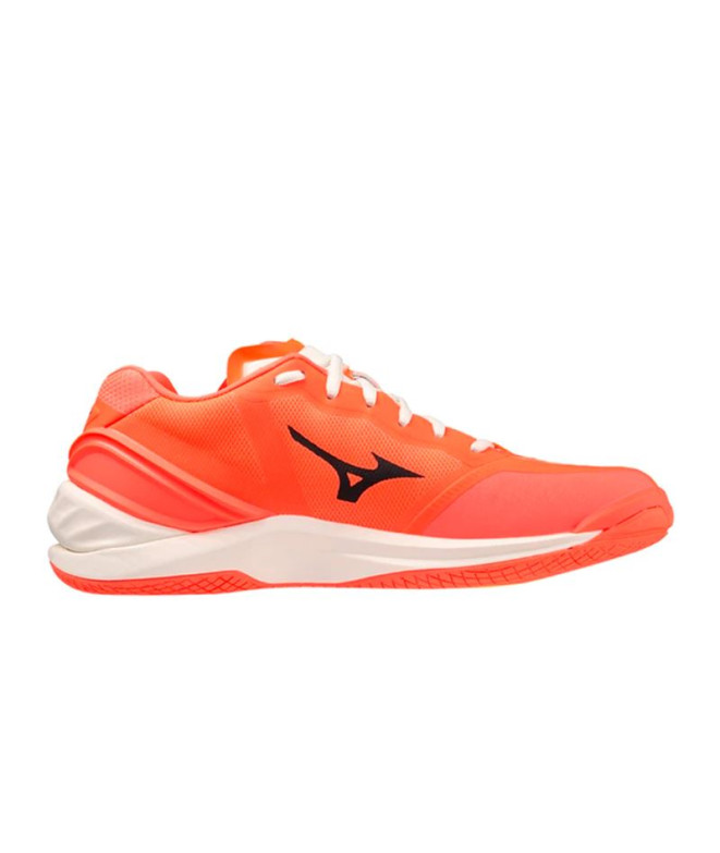 Sapatilhas por Andebol Mizuno Wave Stealth Neo Fluor Orange