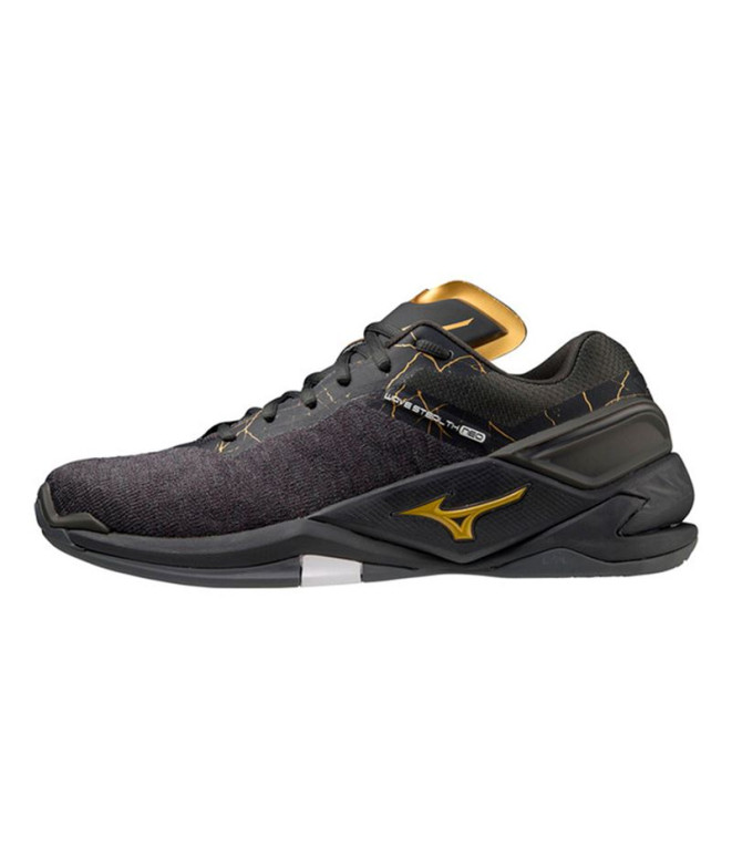 Chaussures Handball Mizuno de Wave Stealth Neo Black Unisexe