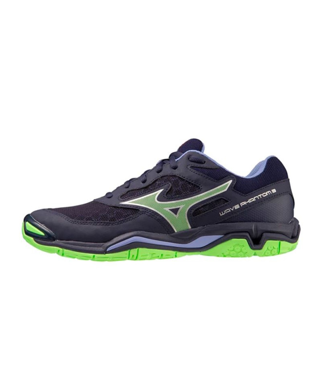 Chaussures par Handball Mizuno Wave Phantom 3 Bleu