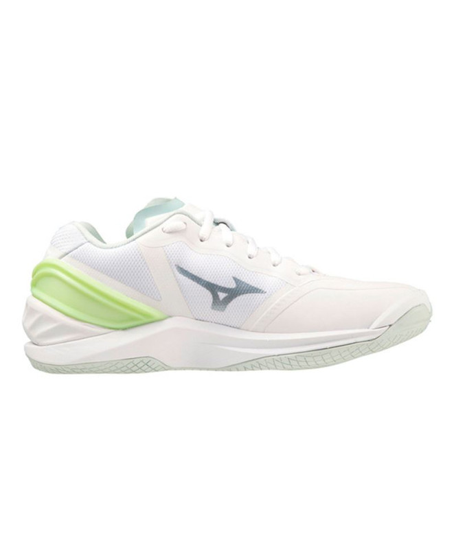 Sapatilhas de Andebol Mizuno Wave Stealth Neo White Mulher