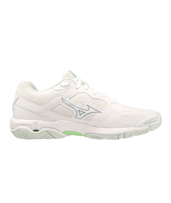 Chaussures Handball Mizuno de Wave Phantom 3 Blanc Femme