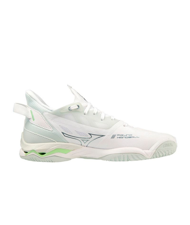 Sapatilhas Andebol Mizuno de Wave Mirage 5 Branco Mulher