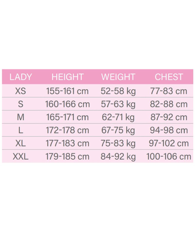 Traje de Neopreno Seac Carezza Mujer 2,5 Mm