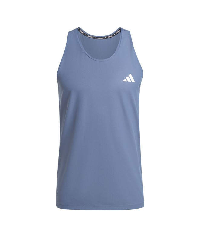 Camiseta de Running adidas Own the run Homem Azul