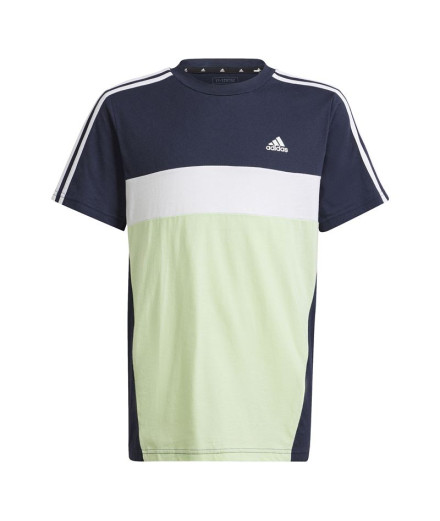 T-shirt adidas 3 Bandes Enfant Bleu