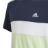 T-shirt adidas 3 Bandes Enfant Bleu