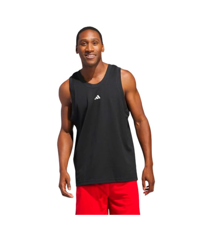 Camiseta de Baloncesto adidas Legends Hombre Negro