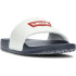 Tongs Levis June Batwing Patch Homme Blanc