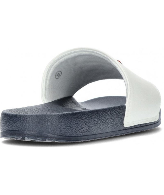 Tongs Levis June Batwing Patch Homme Blanc