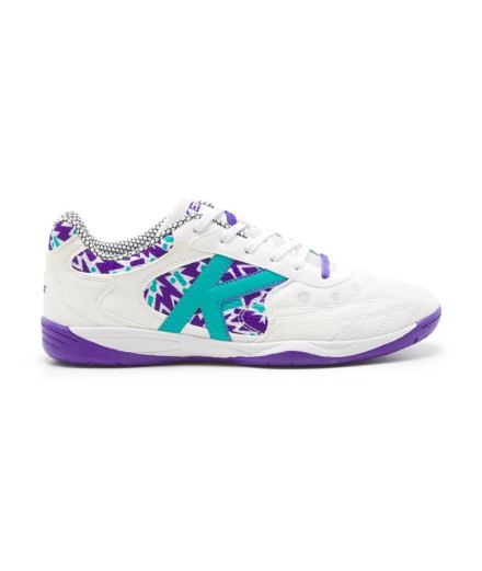 Zapatillas de Fútbol sala Kelme Indoor Copa Blanco Y Violeta