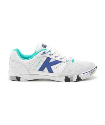 Chaussures de Football sala Kelme Elite Homme Blanc & Royal