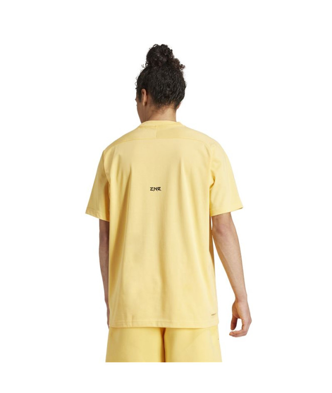 T-shirt adidas Z.N.E. Homme Jaune