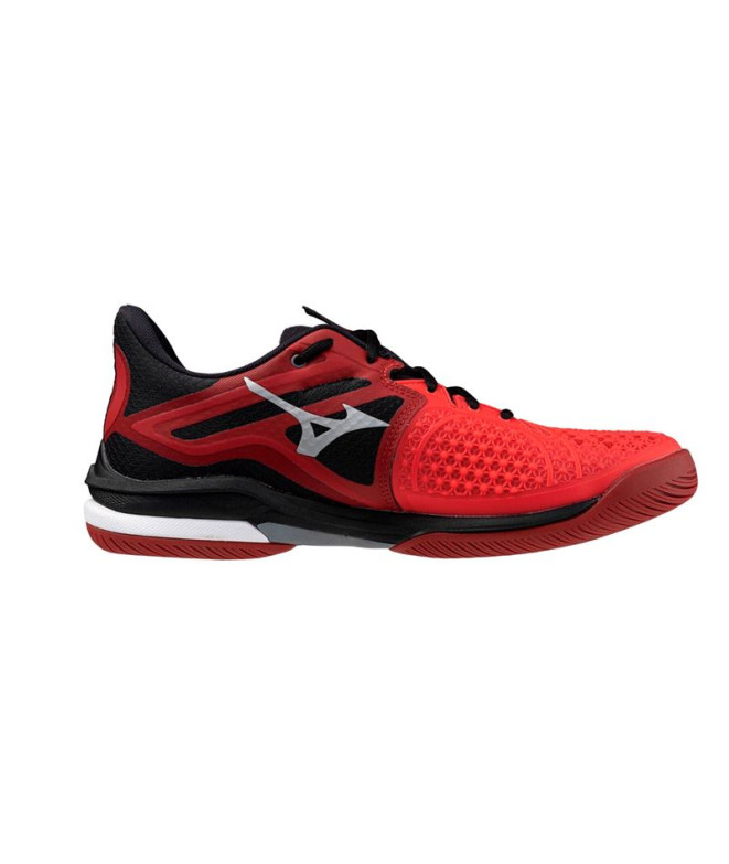 Chaussures by Pádel Mizuno Wave Exceed Tour 6 Ac Homme Rouge