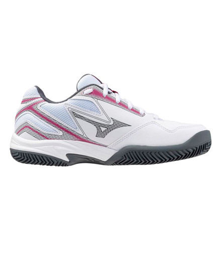 Chaussures De Tennis Mizuno Break Shot 4 Cc Femme Blanc