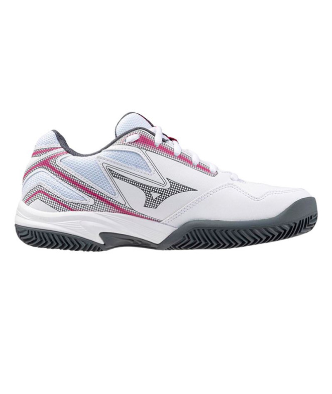 Sapatilhas De Tênis Mizuno Break Shot 4 Cc Mulher White