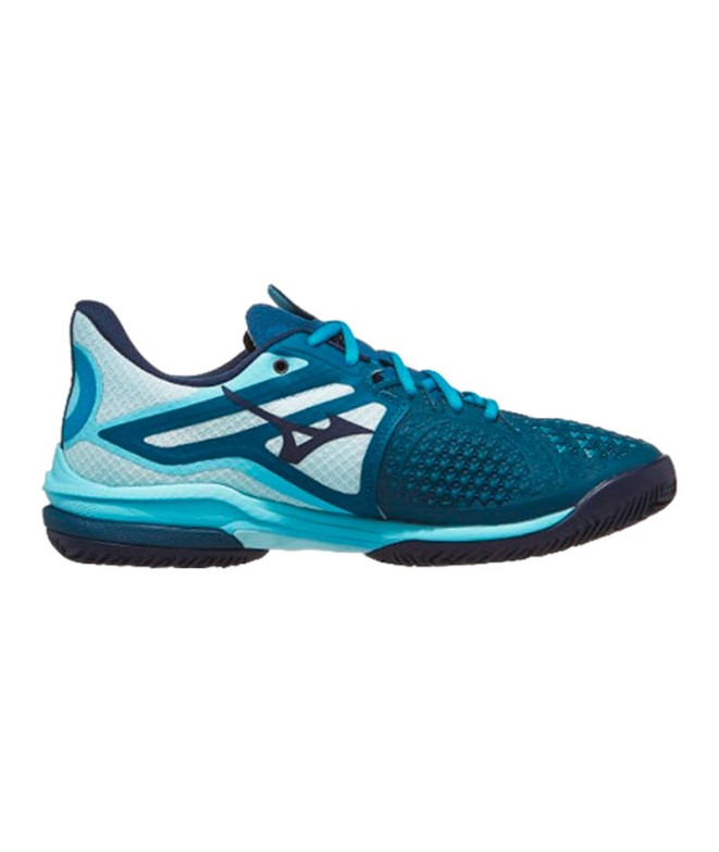 Chaussures De Tennis Mizuno Wave Exceed Tour 6 Cc Homme Bleu