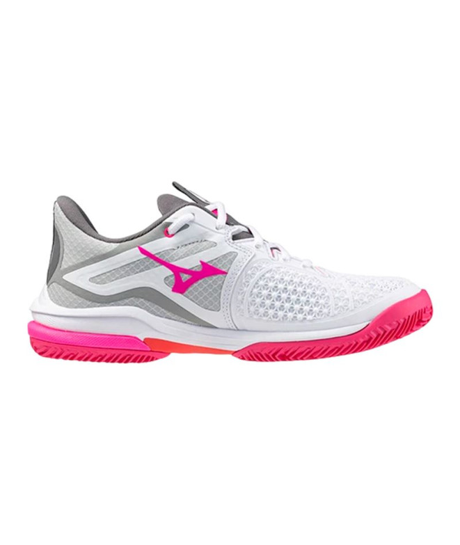 Chaussures De Tennis Mizuno Wave Exceed Tour 6 Cc Femme White