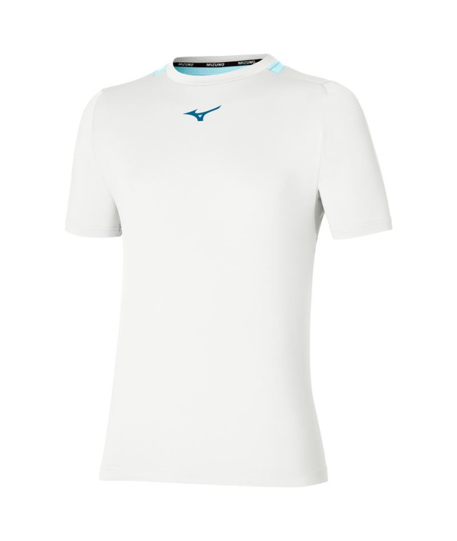 T-shirt from Tennis Mizuno Tee White Homme
