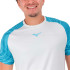 T-shirt par Pádel Mizuno Charge Shadow Homme White
