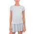 T-shirt de Pádel Mizuno Charge Imprimé Femme Blanc