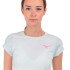 T-shirt de Pádel Mizuno Charge Imprimé Femme Blanc