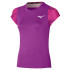 T-shirt par Pádel Mizuno Charge Imprimé Femme Violet