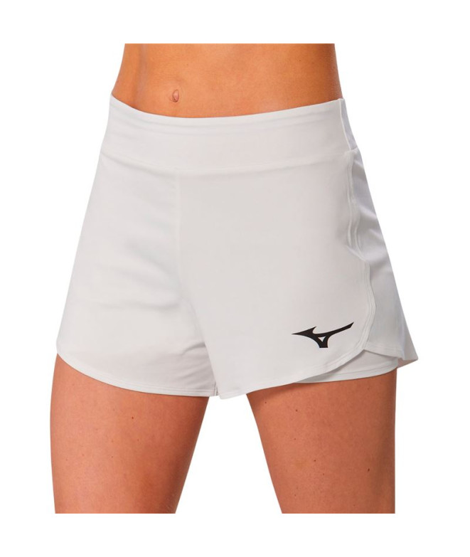 Pantalon de Tennis Mizuno Flex Blanc Femme