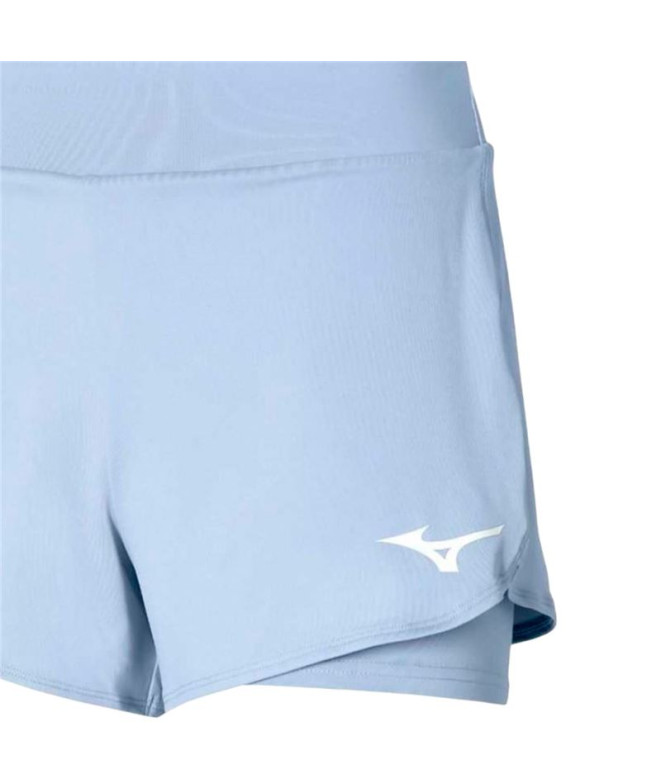 Calça de Pádel Mizuno Flex Mulher Azul