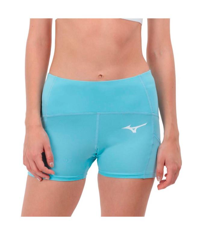 Collants de Pádel Mizuno Tight Femme Blue