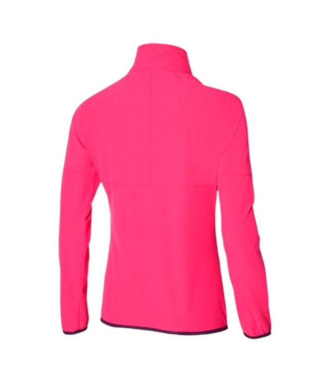 Chaqueta de Pádel Mizuno Charge Printed Mujer Rosa