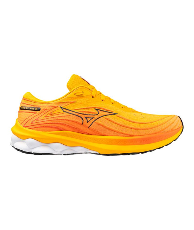Zapatillas De Running Mizuno Wave Skyrise 5 Hombre Naranja