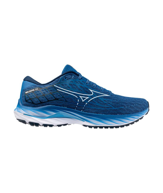 Chaussures De Running Mizuno Wave Inspire 20 Homme Bleu