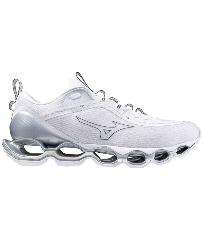 Chaussures par Running Mizuno Wave Prophecy 13 White