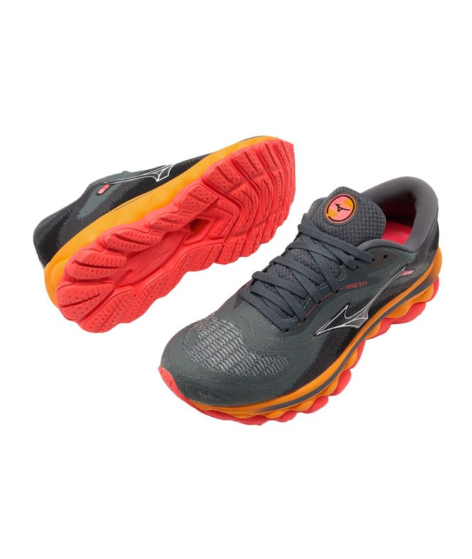 Chaussures De Running Mizuno Wave Sky 7 Femme...