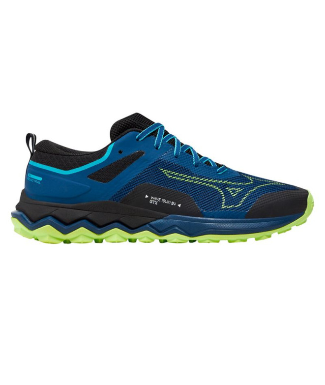 Sapatilhas De Trail Mizuno Wave Ibuki 4 Gtx Homem Azul