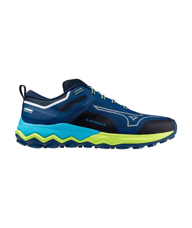 Chaussures De Trail Mizuno Wave Ibuki 4 Homme Bleu