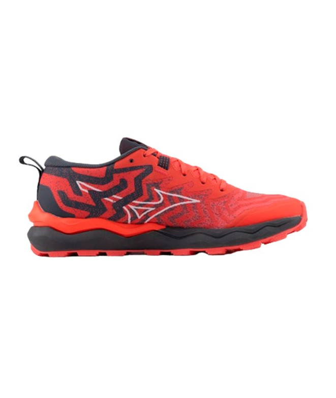 Sapatilhas De Trail Mizuno Wave Daichi 8 Mulher Vermelho