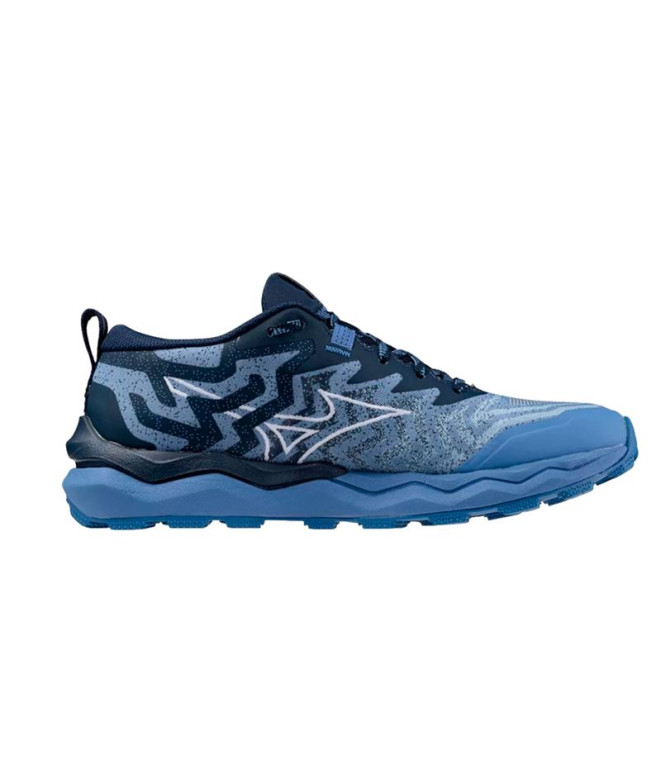 Sapatilhas De Trail Mizuno Wave Daichi 8 Mulher Azul