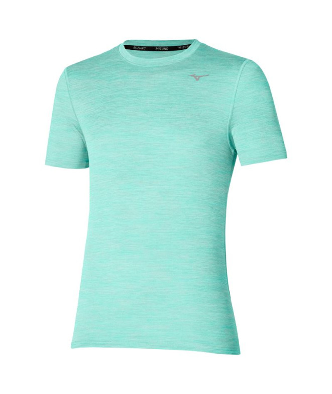 T-shirt de Fitness Mizuno Impulse Core Homme Green