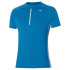 Camiseta de Trail Mizuno Trail Dryaeroflow Hz Hombre Azul