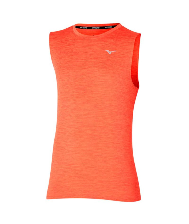 Camiseta de Running Mizuno Impulse Core Hombre Naranja